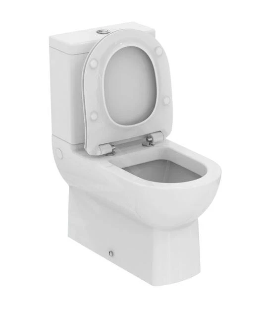 Ideal Standard Eurovit - Duobloktoilet Met Wc Zitting, Wit T443501 - Afbeelding 3