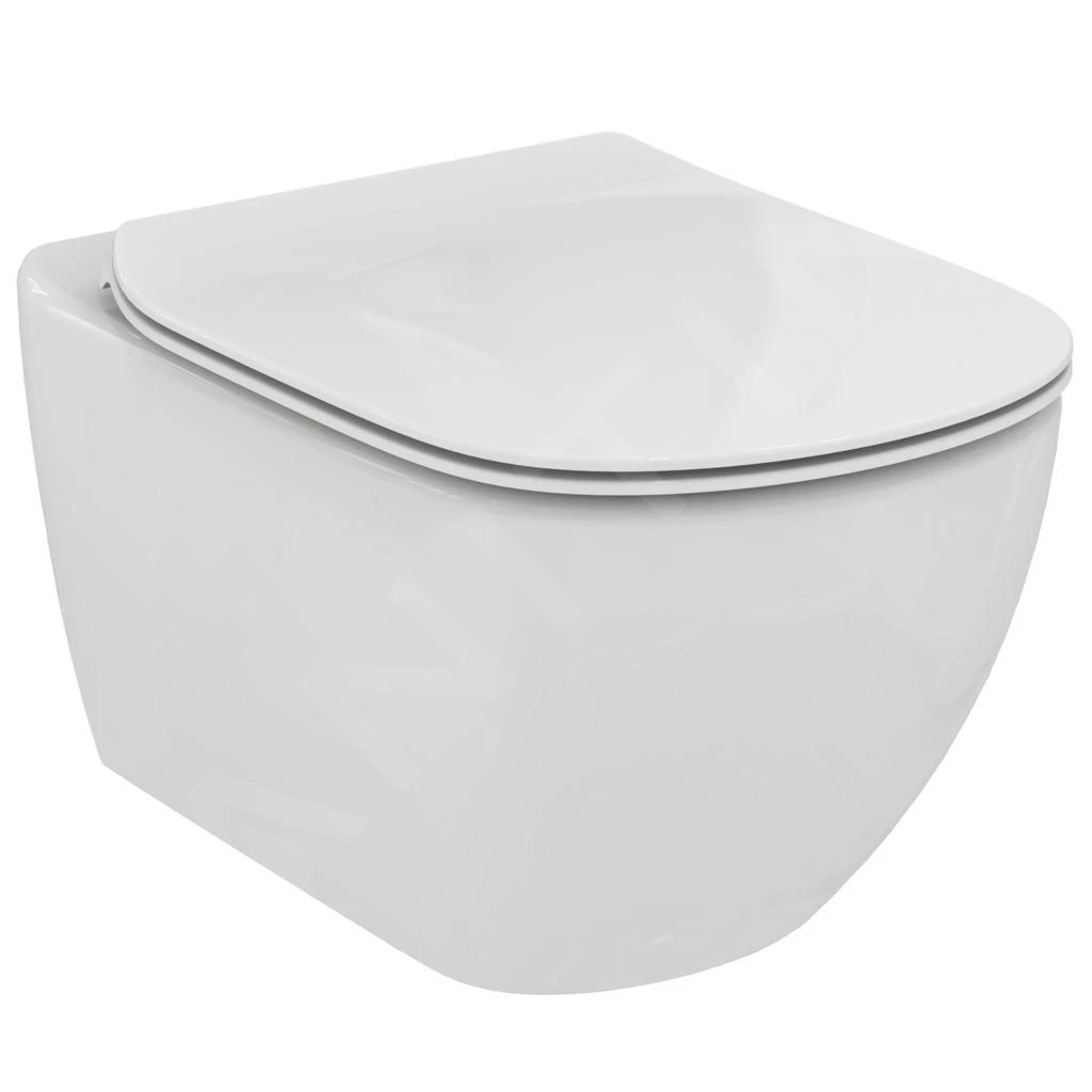 Geberit Duofix - Set Voorwandinstallatie, Toilet En Zitting Ideal Standard Tesi, Bedieningsplaat Sigma30, Mat Chroom/chroom 111.300.00.5 NF7 - Afbeelding 4