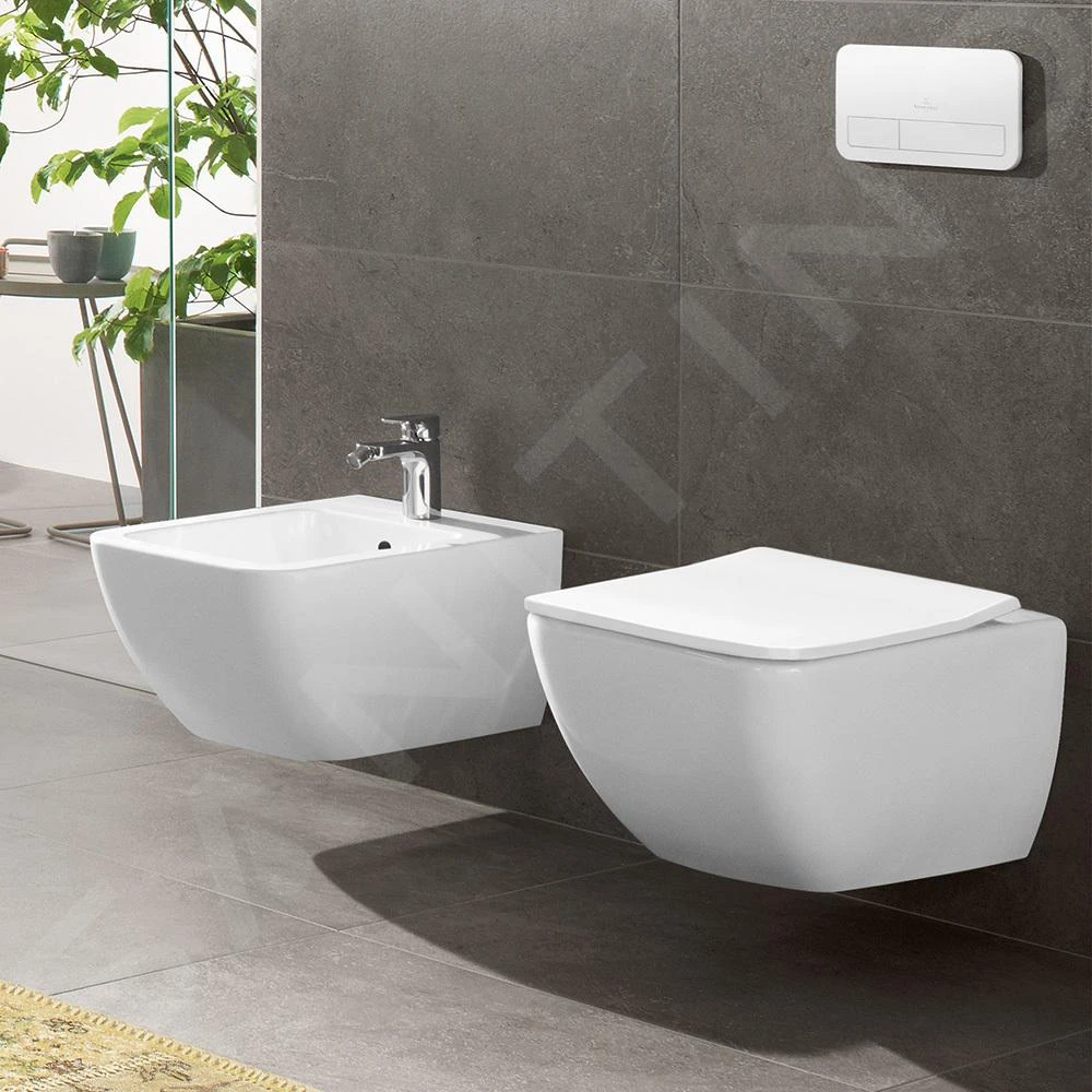 Villeroy & Boch Venticello - WC Bril Met Deksel, Wit 9M79S101 - Afbeelding 3