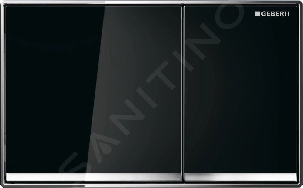 Geberit Omega60 - OMEGA 60 Bedieningsplaat, Zwart 115.081.SJ.1