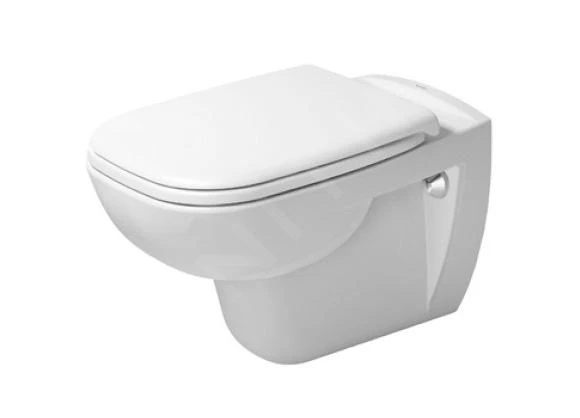 Geberit Duofix - Toiletset Met Sigma50 Bedieningsplaat, Alpine Wit + Duravit D-Code Hangend Toilet En Wc Bril, Rimless, SoftClose 111.355.00.5 NH8 - Afbeelding 3