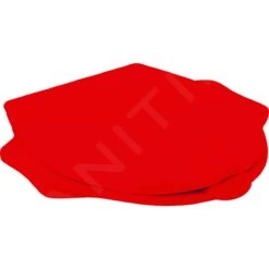 Geberit Bambini - Kinder Wc Bril Met Ondersteunende Functie, Softclose, Karmozijnrood 573368000