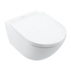 Villeroy & Boch Subway 3.0 - Hangend Toilet Met Wc-bril SoftClosing, TwistFlush, Alpine Wit 4670TS01