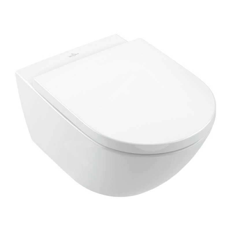 Villeroy & Boch Subway 3.0 - Hangend Toilet Met Wc-bril SoftClosing, TwistFlush, Alpine Wit 4670TS01