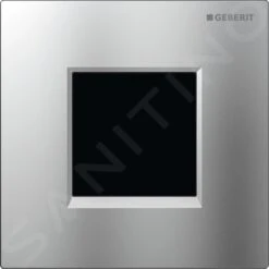 Geberit Spoelsystemen - Urinoirstuursysteem Met Elektronische Spoelactivering Type 30, Netvoeding, Mat Chroom 116.027.KN.1