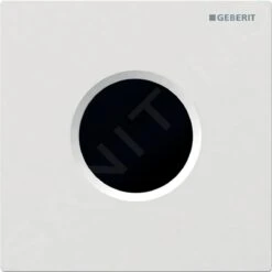 Geberit Spoelsystemen - Wc-besturing Met Elektronische Spoelactivering, Bedieningsplaat Type 01, Netvoeding, Alpine Wit 116.021.11.5