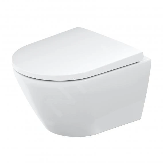 Duravit D-Neo - Hangend Toilet, Rimless, WonderGliss, Wit 25880900001 - Afbeelding 5