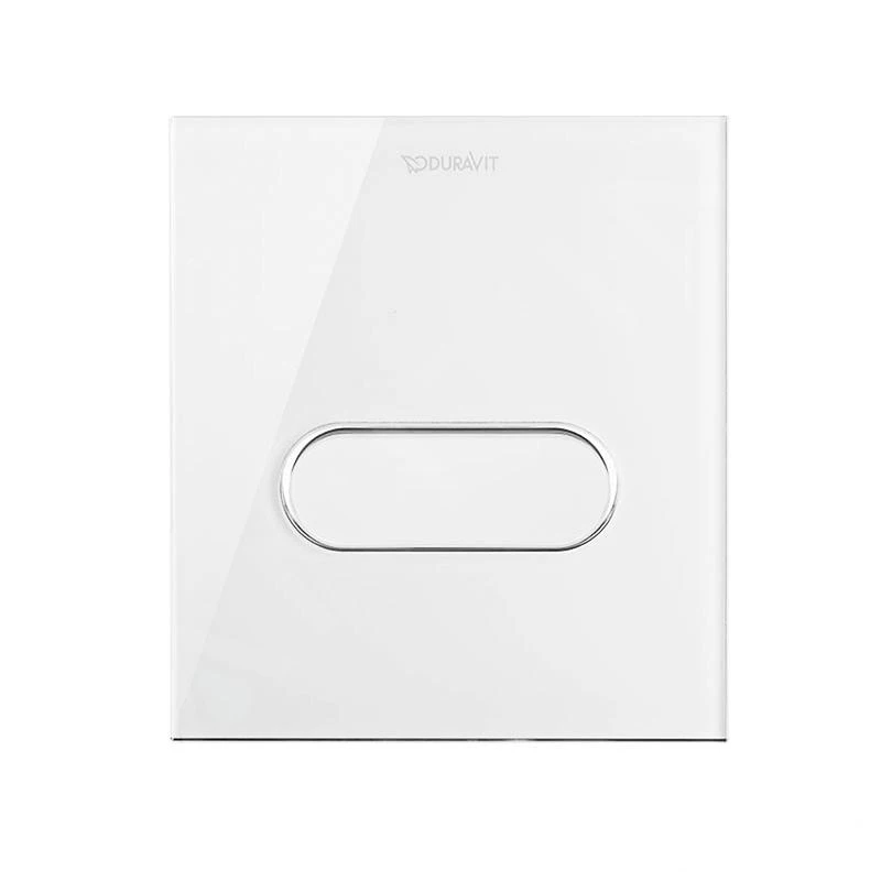 Duravit DuraSystem - Bedieningspaneel Voor Urinoir, Wit Glas WD5005012000