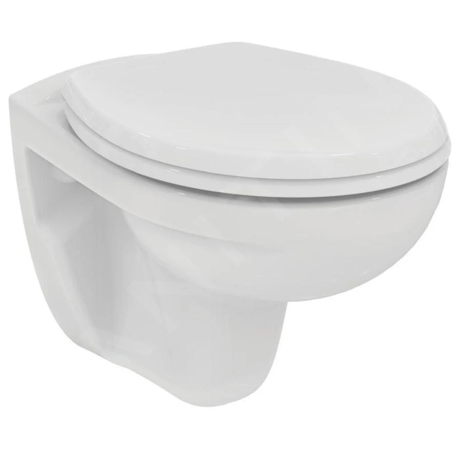 Ideal Standard ProSys - Toiletset- Inbouwreservoir, Closet, WC-zitting Eurovit, Oleas M1 Bedieningsplaat, Rimless, Softclose, Chroom ProSys80M SP126 - Afbeelding 3