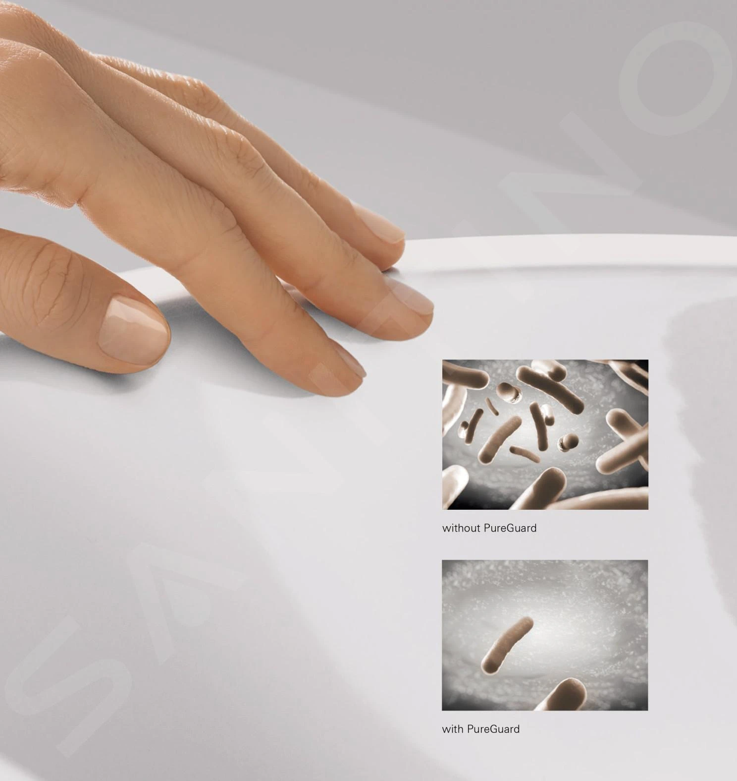 Grohe Essence - Vrijstaand Toilet, Rimless, PureGuard, Alpine Wit 3957300H - Afbeelding 5